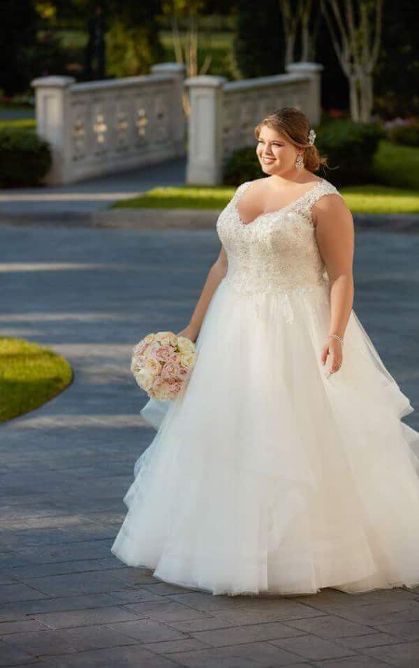 vestido de noiva para gorda no mercado livre