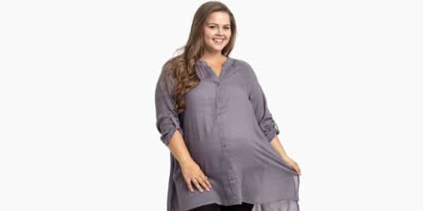 roupas para gravidas gordas